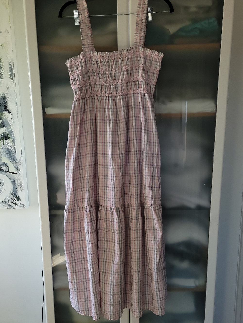 FRENCH CONNECTION MAXI DRESS POCKETS SZ MED